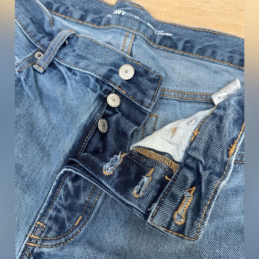 Old Navy Distressed High Rise Shorts - Picture 2 of 7